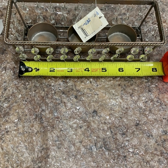 NWT Metal and Jewelled Candle/Tealight Holder - Picture 10 of 13